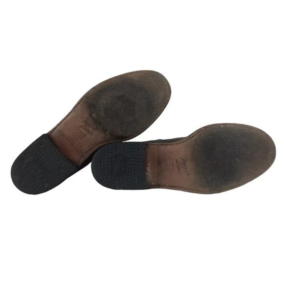 Tony Lama Mens Brown Leather Round Toe Lace Up Mid‎ Calf Combat Boots Size 5 C - Picture 7 of 9